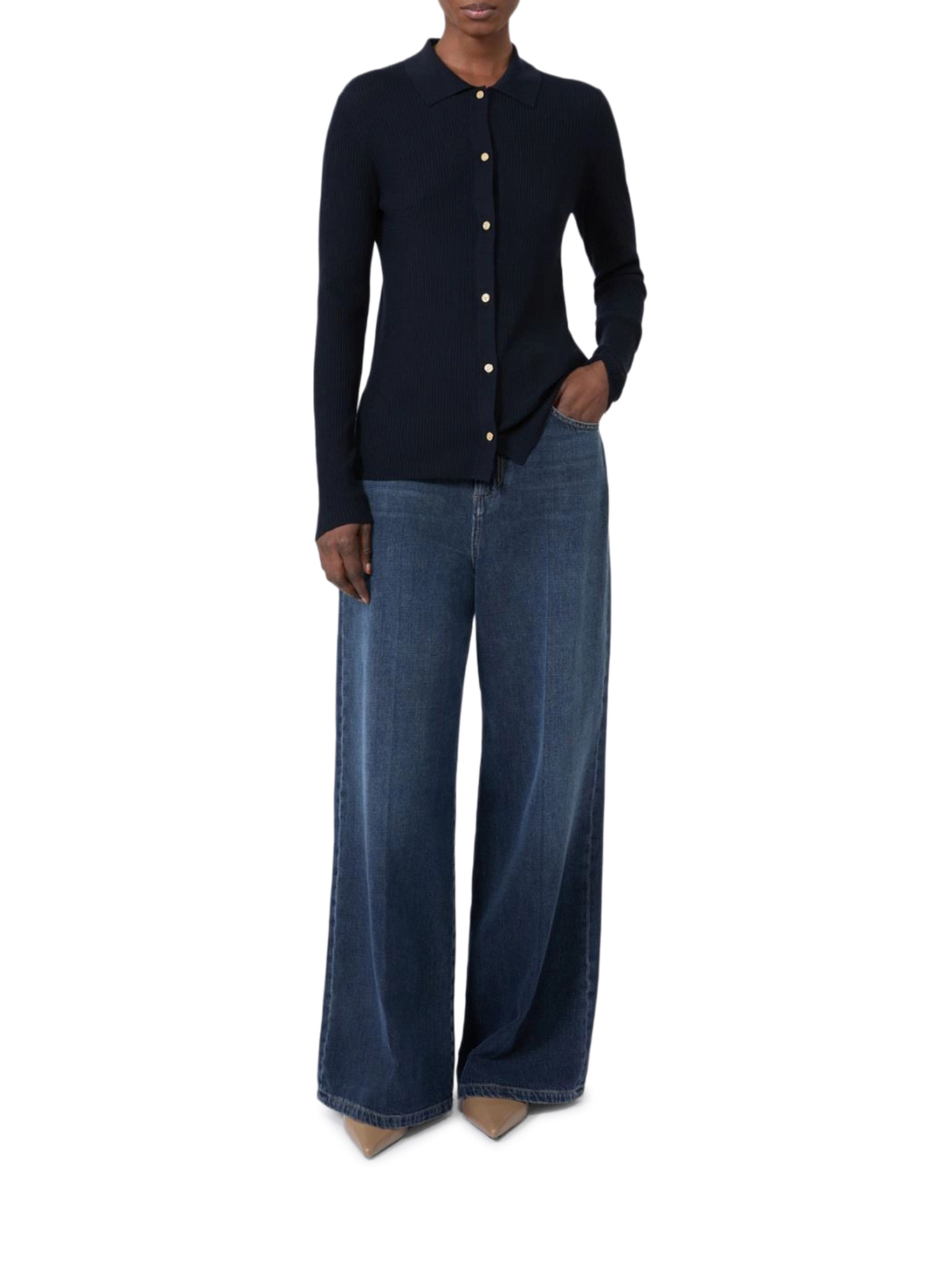 [S Max Mara] Cardigan FW26 2629346011600006 BLUE S