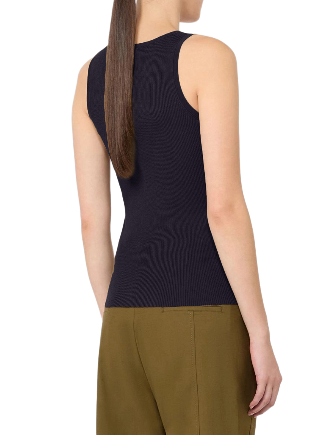 [Max Mara] Tank top FW26 2621366161600006 BLACK