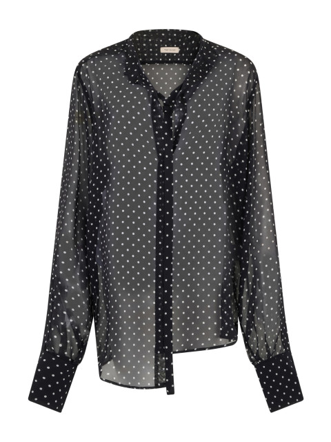 [The Mannei] Shirts Long Sleeve FW25 AW25155_BLUEDOTS