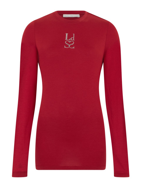[Ludovic De Saint Sernin] T-shirts Long Sleeve FW24 AW24TP004UJE_RED