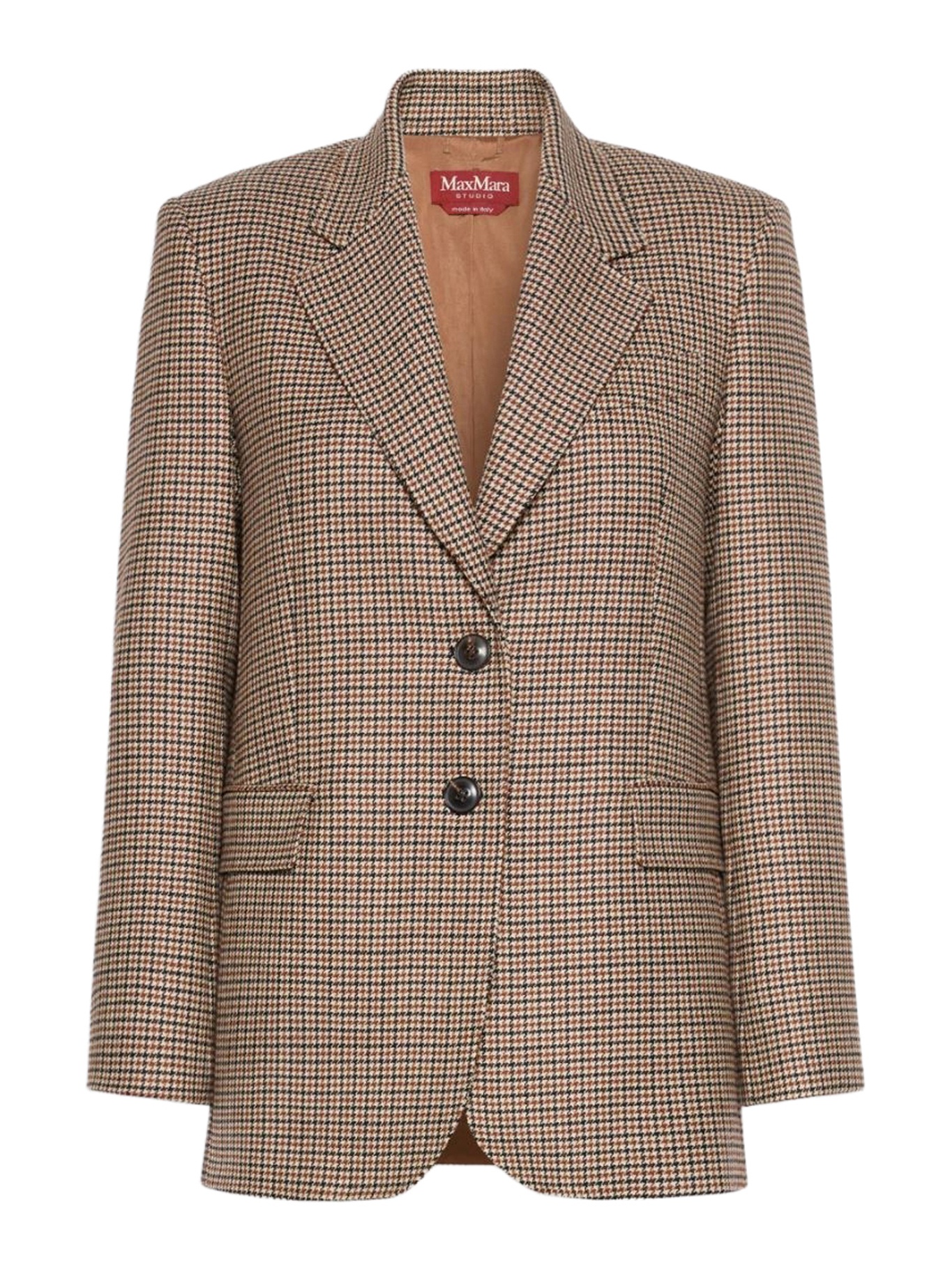 [MAX MARA STUDIO] Blazer FW26 2626046051600001 BLACK CUIR