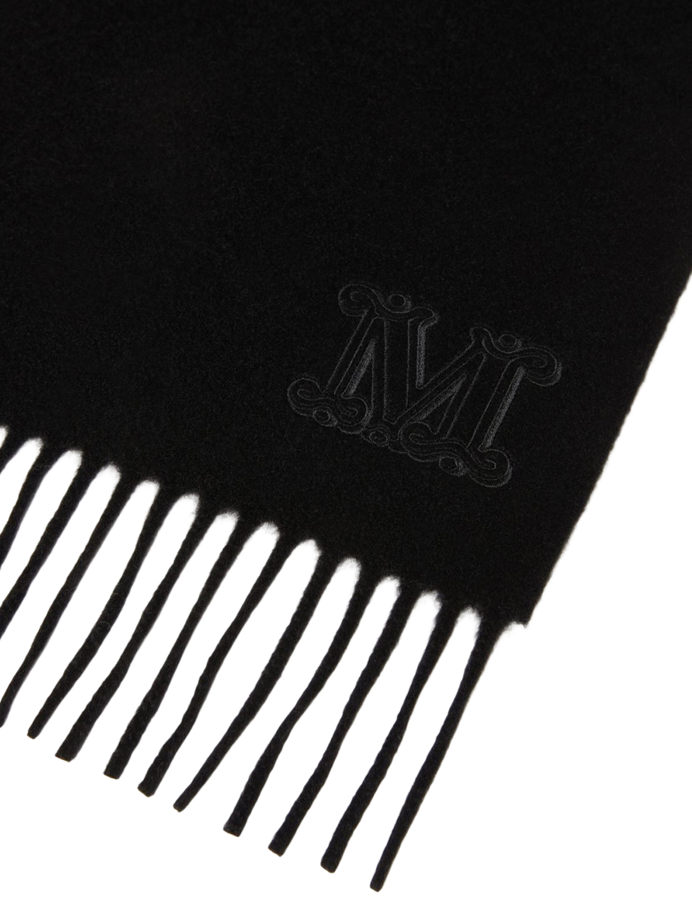 [Max Mara] Scarf FW26 2624546311600008 BLACK