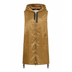 [MAX MARA THE CUBE] Down Vest FW26 2629296054600051 CARAMEL