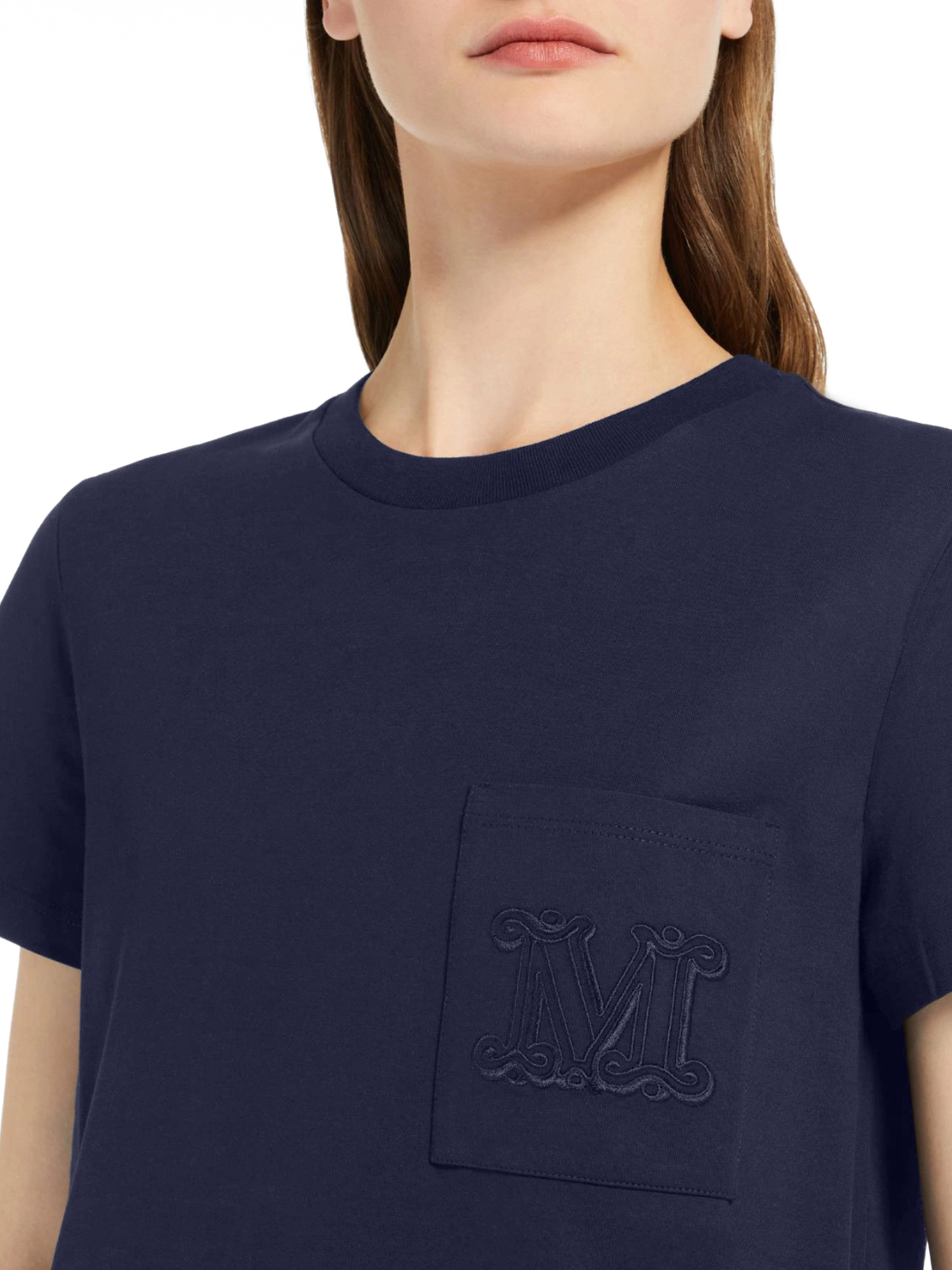 [Max Mara] T-shirts Short Sleeve FW26 2621946051600008 BLUE MARINE
