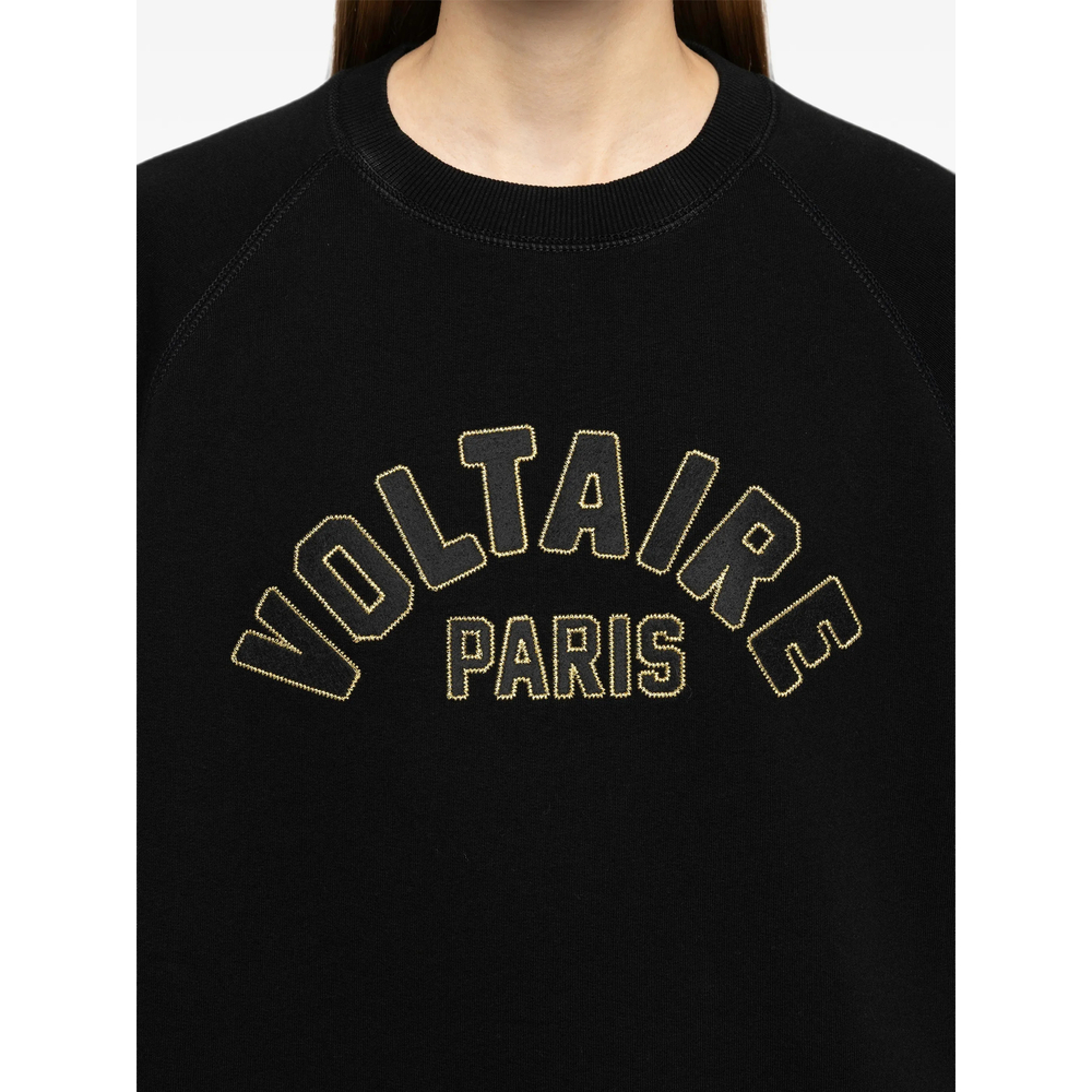 [Zadig & Voltaire] Sweatshirt FW26 JWSS01745  BLACK