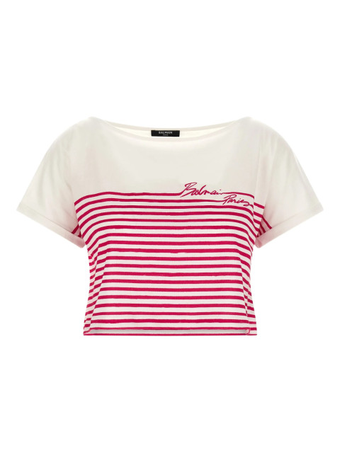 [Balmain] T-shirts Short Sleeve SS26 GF1EE150GF53GVA
