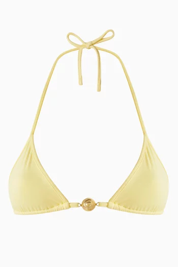 [REINA OLGA] Bikini SS25 SPLASH TOPPASTEL YELLOW LYCRA