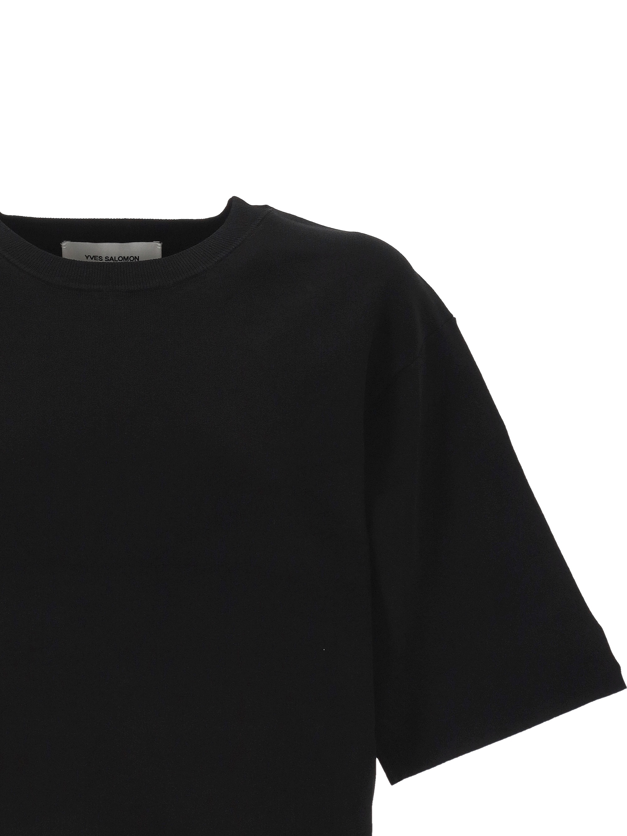 [Yves Salomon] T-shirts Short Sleeve SS25 25EYH50353MSVPC99