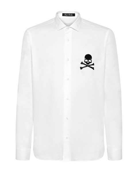 [Philipp Plein] Shirts Long Sleeve SS24 MRP2121PTE003N01