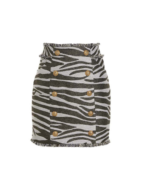 [Balmain] Mini skirt SS23 AF1LB815VC80GAD