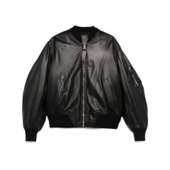 [The Attico] Leather Jacket FW26 261WCB00004LBT128AA100
