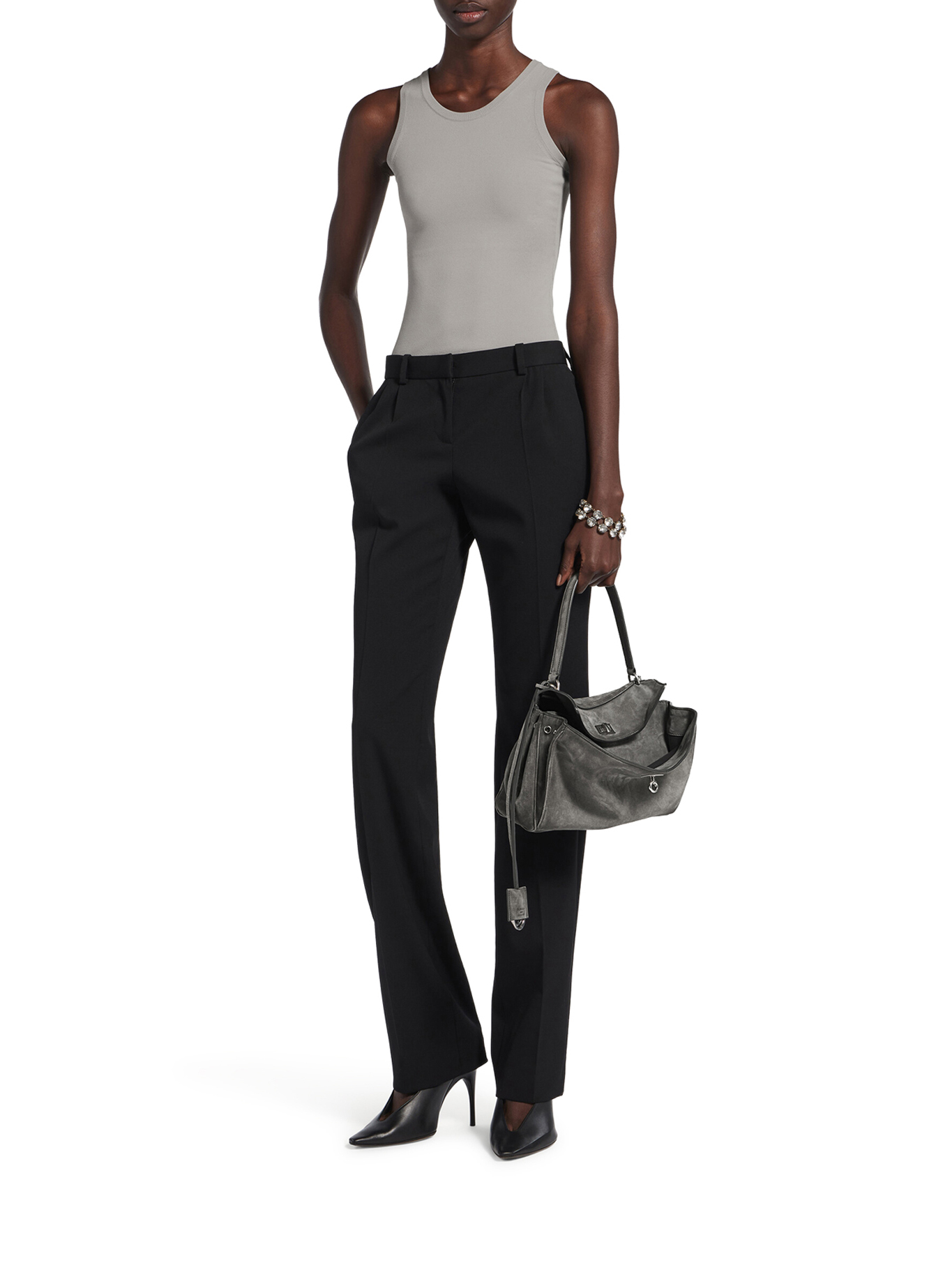 [Balenciaga] Tote bag FW26 7897792AB4G1143 STORM GREY