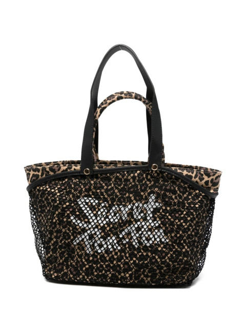 [SECRET PON-PON] Shoulder bag SS26 CITYTOTEMLEOPARD