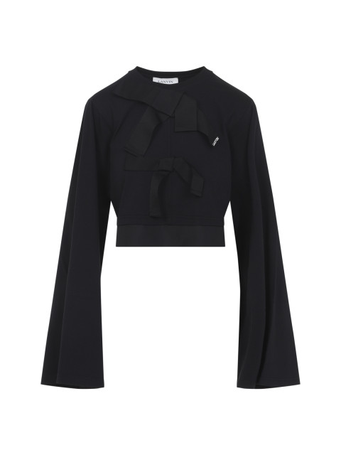 [Lanvin] T-shirts Long Sleeve SS26 RWTS0029J055P2