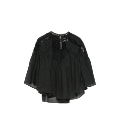 [Marant Etoile] Blouse FW26 HT0902FAD3J04E01BK