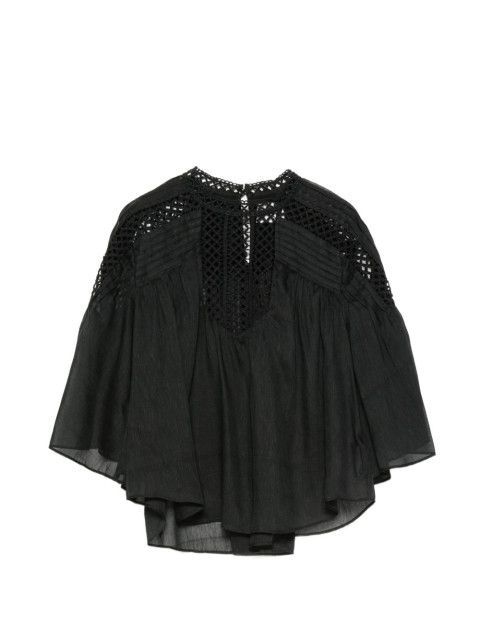 [Marant Etoile] Blouse FW26 HT0902FAD3J04E01BK
