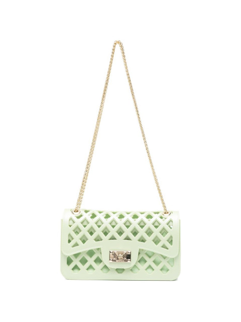 [Marc Ellis] Shoulder bag SS26 FLATBASKETGREENGOLD