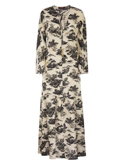 [MAXMARA STUDIO] Long sleeve dress SS26 2616221164600 002