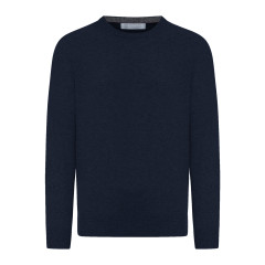 [Brunello Cucinelli] Knitwear FW26 M2200100CW425 NAVY MEDIUM GREY