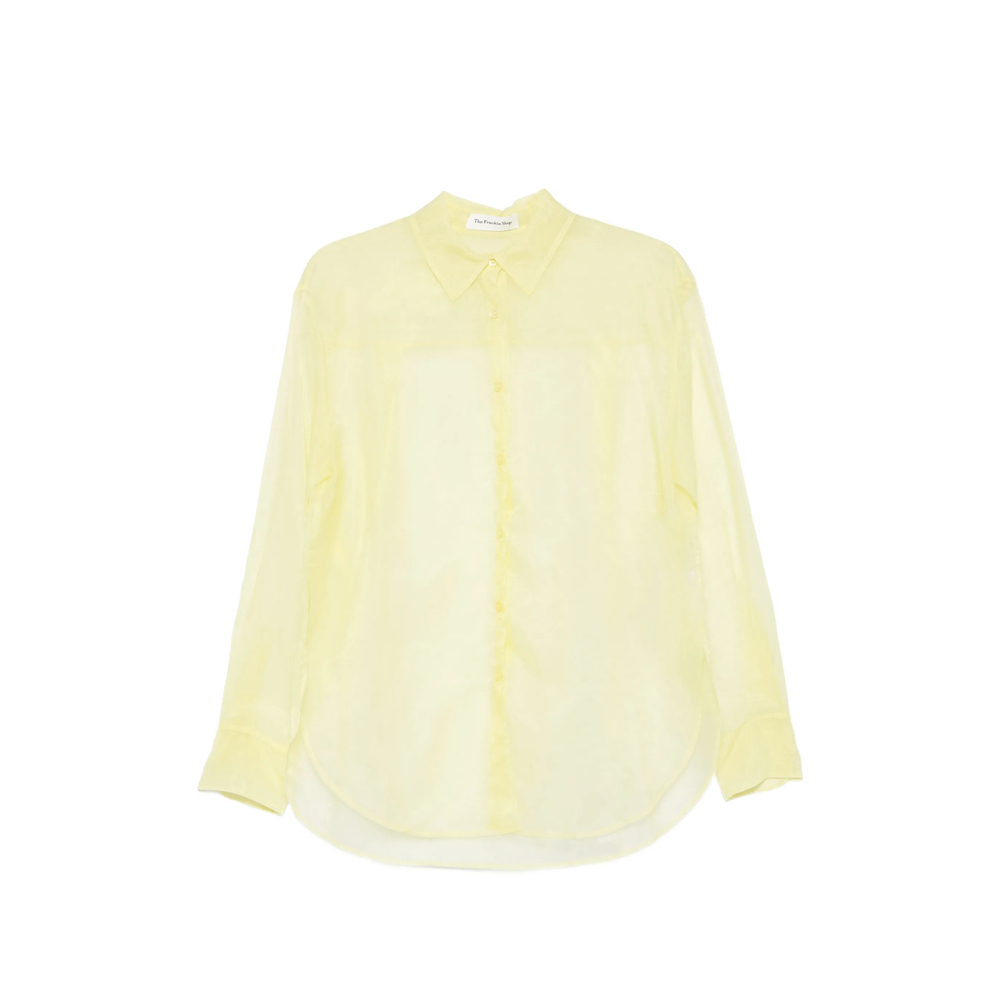 [THE FRANKIE SHOP] Shirts Long Sleeve FW26 PERI SHIRT YELLO