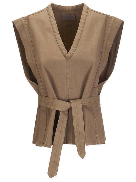[LEMAIRE] Shirts Sleeveless SS26 OT0011LD1067 BR423