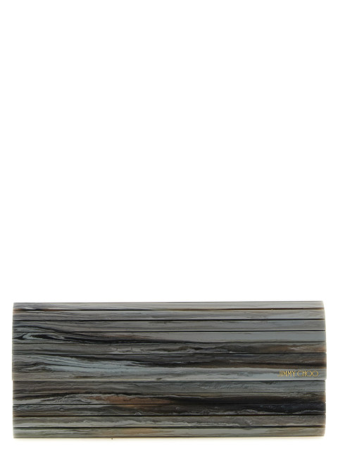 [Jimmy Choo] Clutch bag FW26 SWEETIETIEGREYMIX