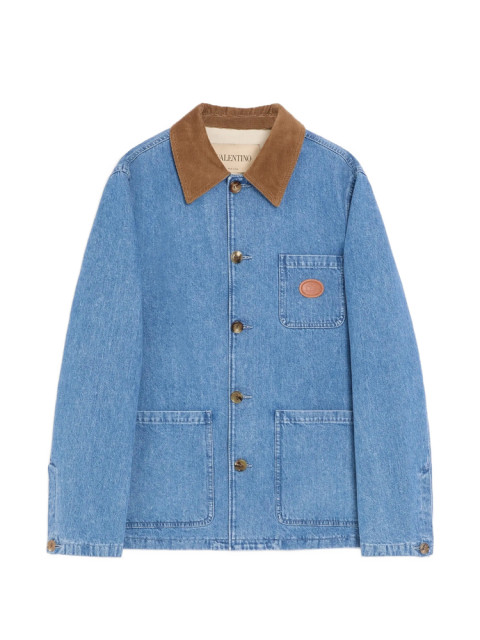 [Valentino] Denim jacket FW26 9V3DC04YBKQ  568