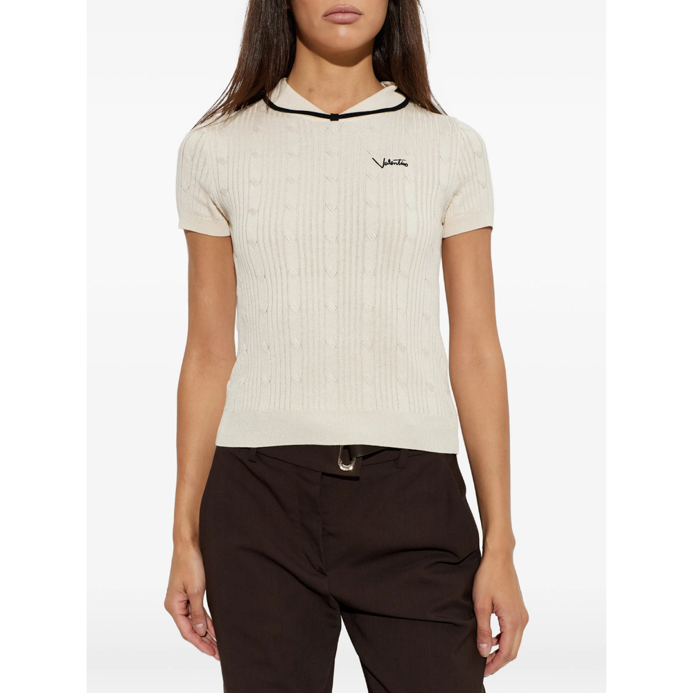 [Valentino] T-shirts Short Sleeve FW26 9B3KC75BADB  4MM