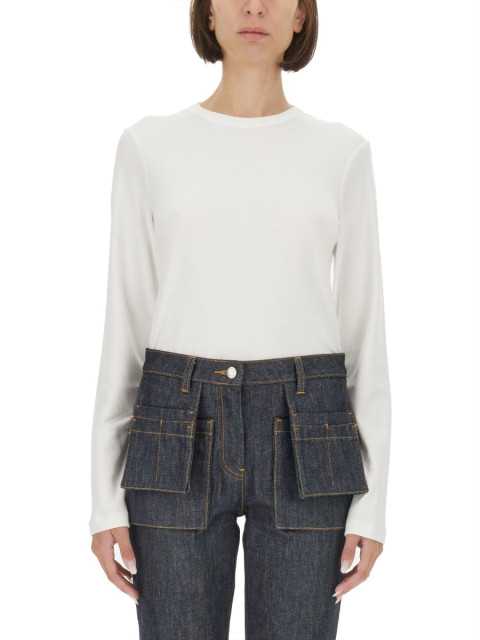 [HELMUT LANG] T-shirts Long Sleeve FW24 O06HW507_100