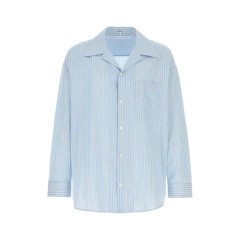 [Loewe] Shirts Long Sleeve SS26 H526Y05XAI WHITENAVY