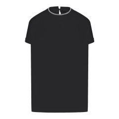 [Brunello Cucinelli] T-shirts Short Sleeve FW26 M0T18BD200C101 BLACK