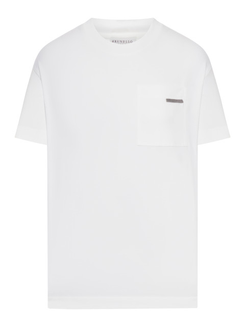 [Brunello Cucinelli] T-shirts Short Sleeve FW26 M0T81EC710C6159 WHITE