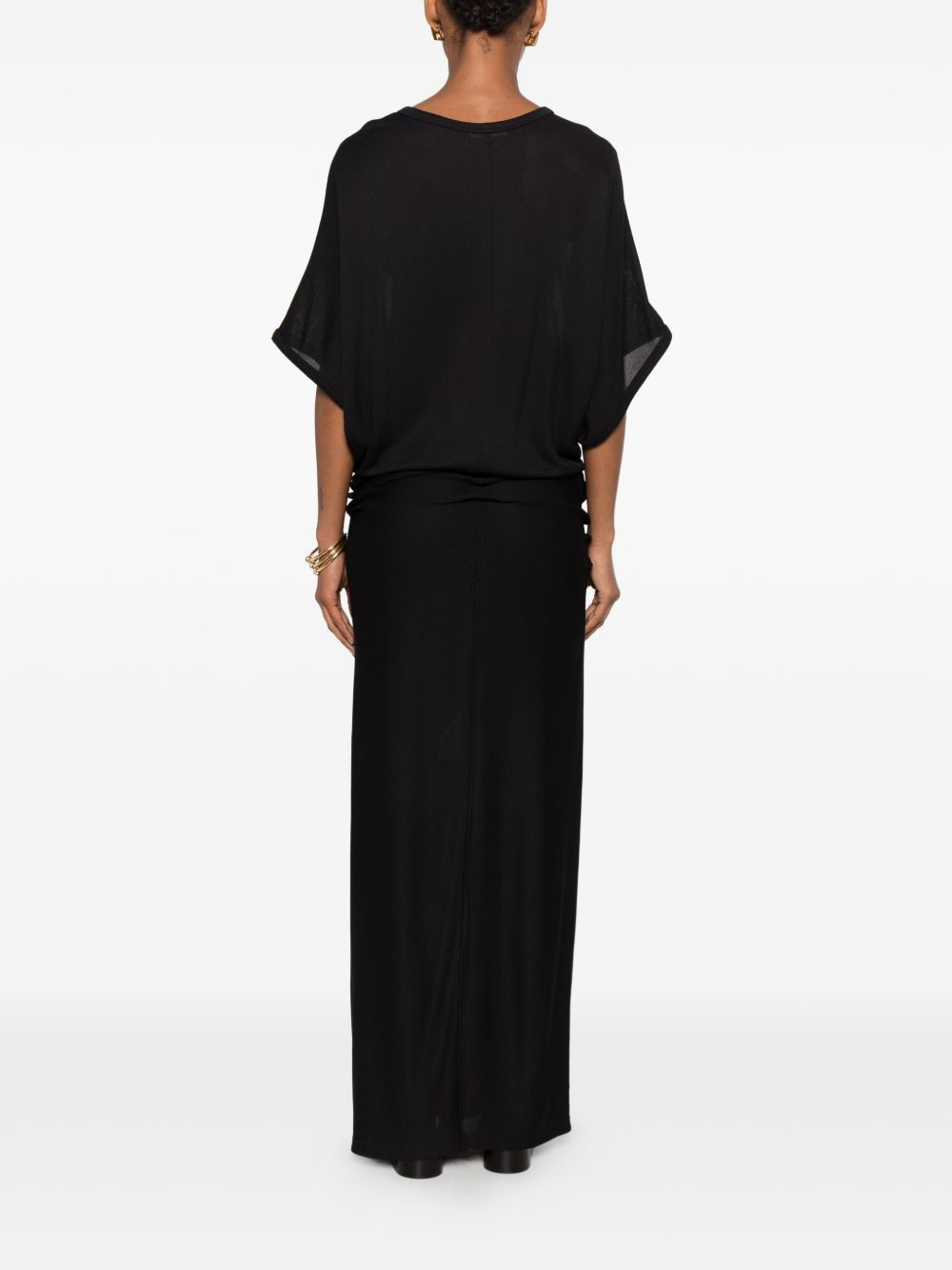 [THE ROW] Long sleeve dress SS26 10973K486BLK