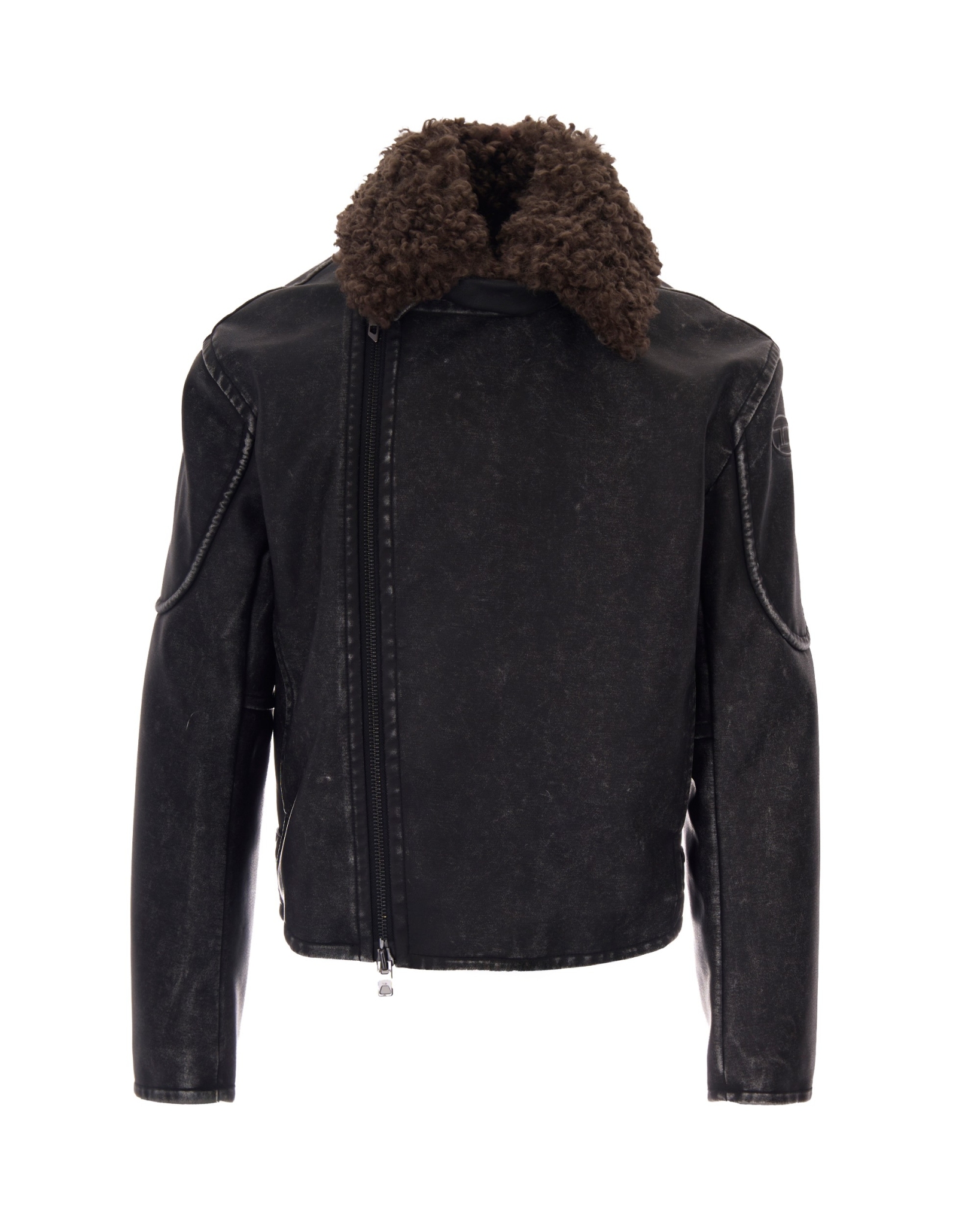 [Diesel] Leather Jacket FW26 A227590AGCK9XX