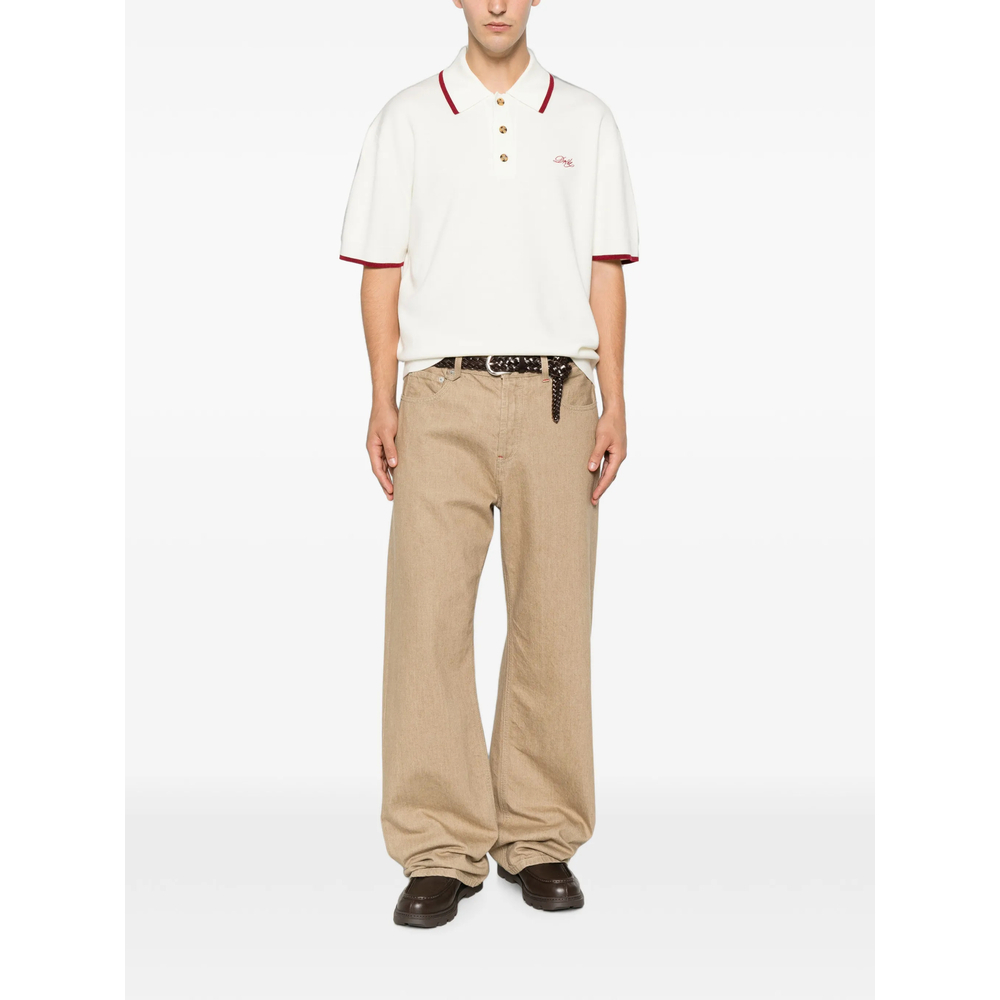 [DROLE DE MONSIEUR] T-shirts Short Sleeve FW26 L-PO194 WO007 OFFWH