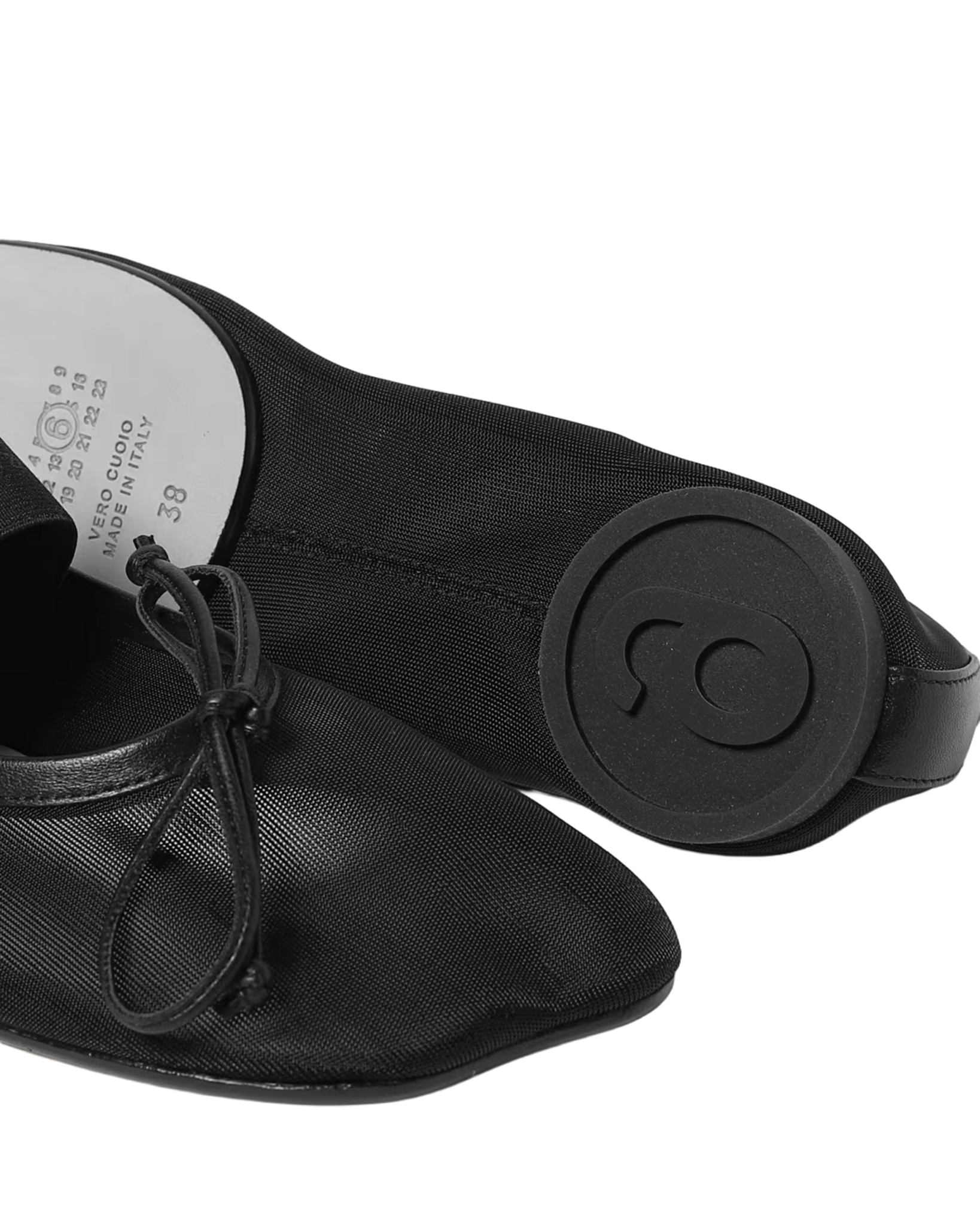 [Mm6] Flat shoes FW26 S59WZ0101P7138T8013