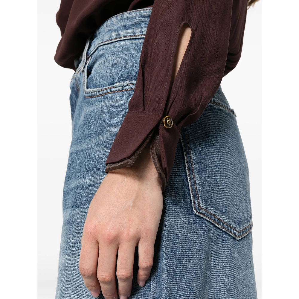 [ELISABETTA FRANCHI] Blouse SS26 CB00261E2  644