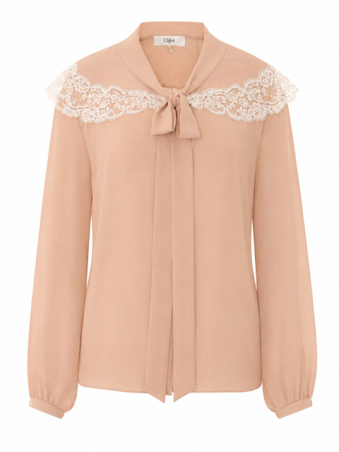 [Chloe] Shirts Long Sleeve FW26 CH26AHT380026H7