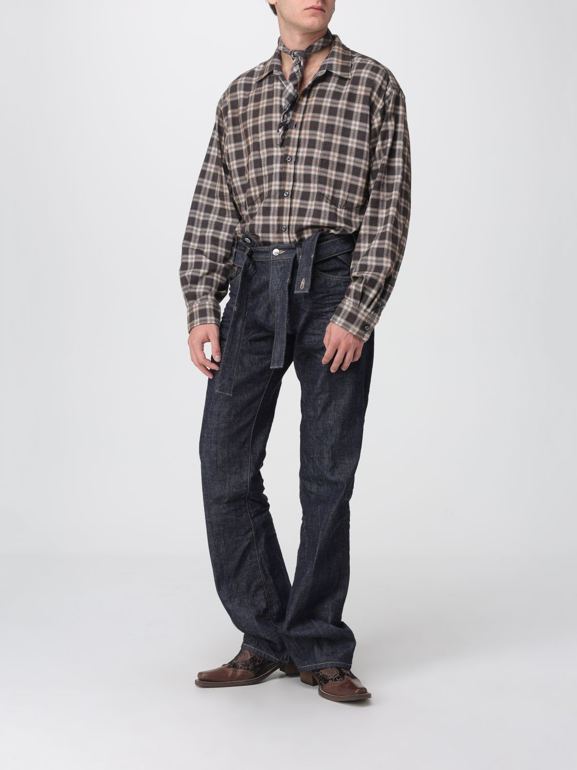 [Dsquared2] Shirts Long Sleeve FW25 S71DM0809D35307 002F