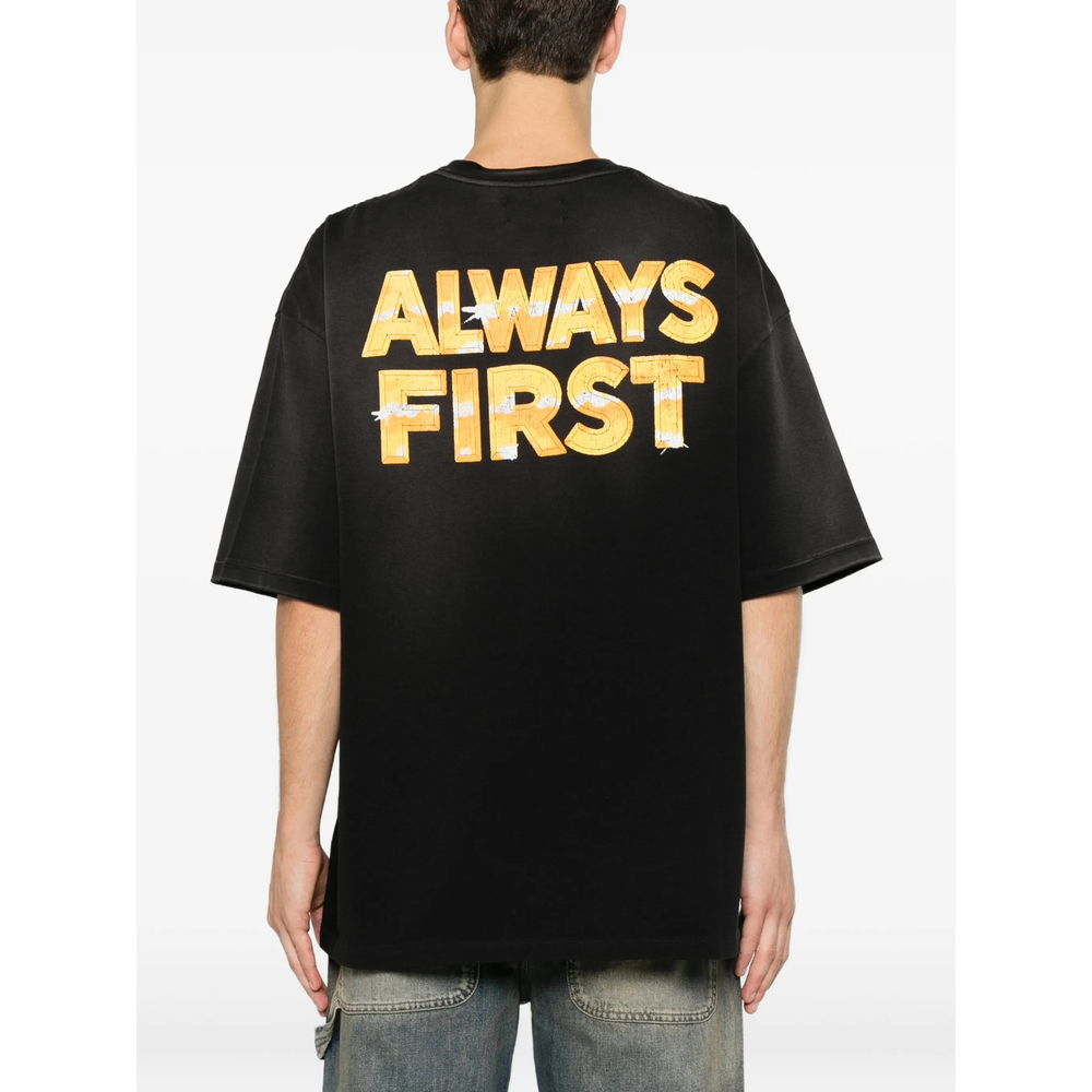 [Amiri] T-shirts Short Sleeve FW26 AMTOJR1200  BLACK