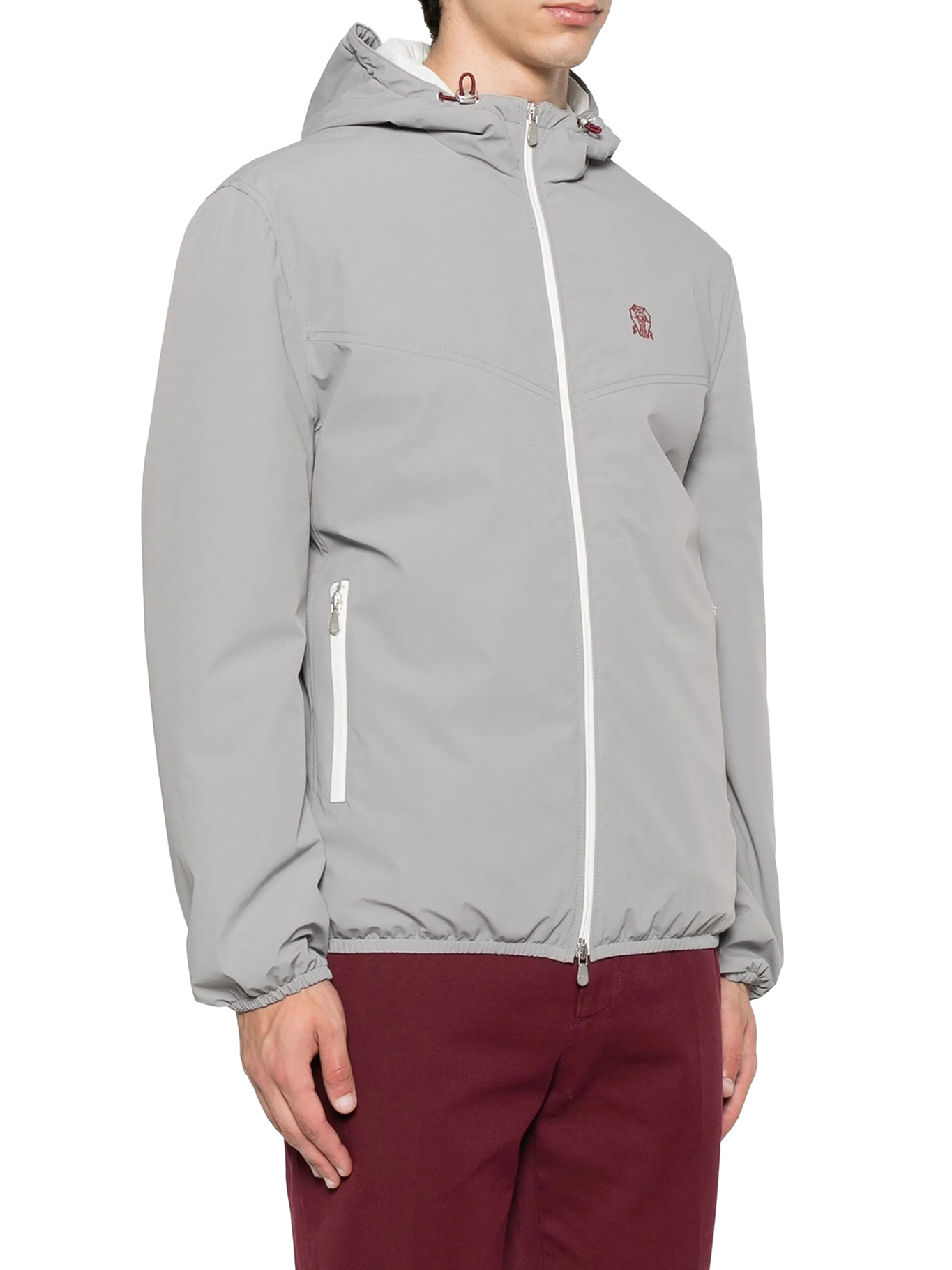 [Brunello Cucinelli] Zip up FW26 MM49A7431GC1704 GRIGIO