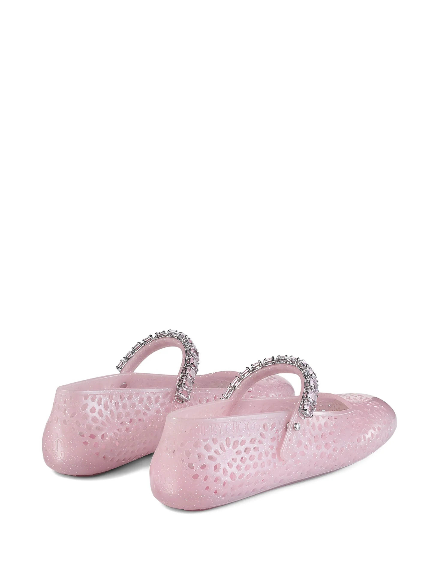 [Jimmy Choo] Flat shoes FW26 THEJELLYNTXCOTTONCANDYSILVER