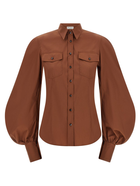 [Brunello Cucinelli] Shirts Long Sleeve SS26 M0091NM906C4182