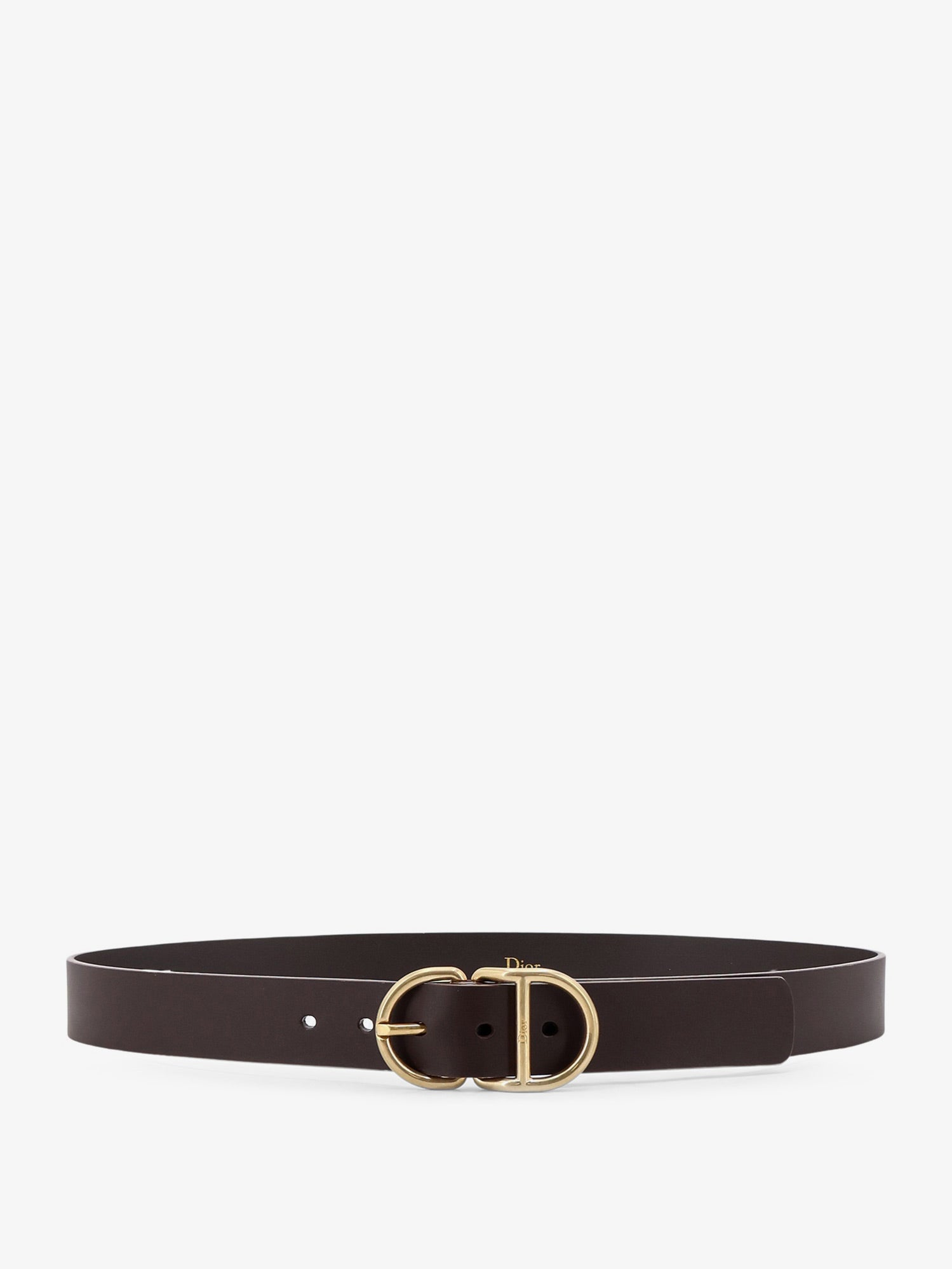 [Dior] Belt FW26 4710OWTOLDARKBROWN