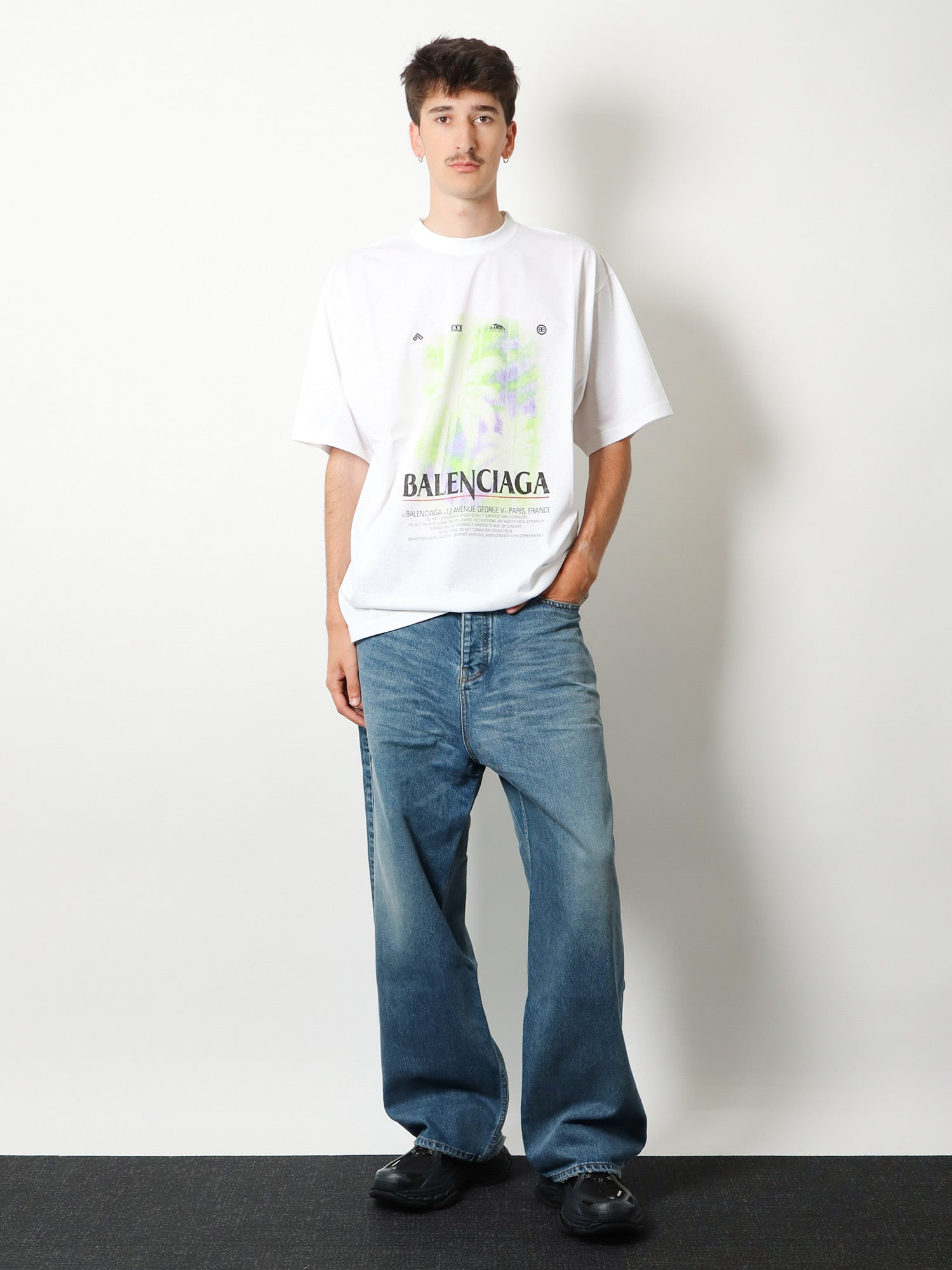 [Balenciaga] T-shirts Short Sleeve FW26 764235TUV079000
