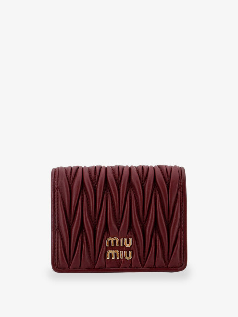 [Miu Miu] Wallet FW26 5MV204AFFPF0007