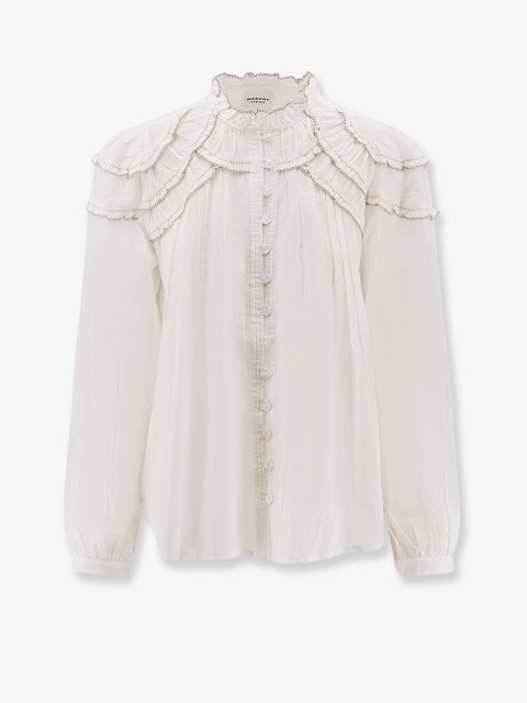 [Marant Etoile] Shirt FW26 HT0681FBB3J04E20WH