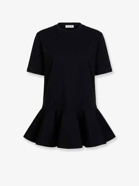 [Alaia] T-shirts Short Sleeve FW26 AA9I0003J103D999
