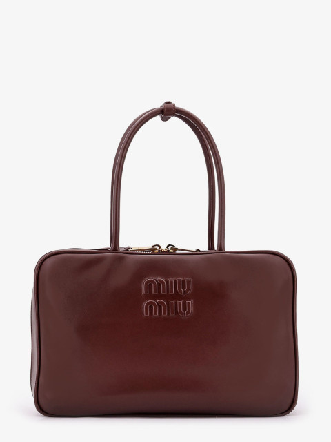 [Miu Miu] Tote bag FW26 5BB117VMON2CRWF0NBL