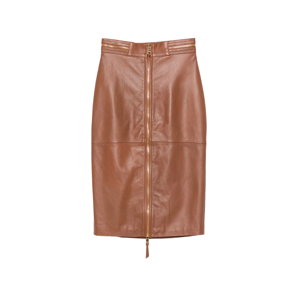 [ELISABETTA FRANCHI] Midi skirt FW26 GP01Z66E2  FK3